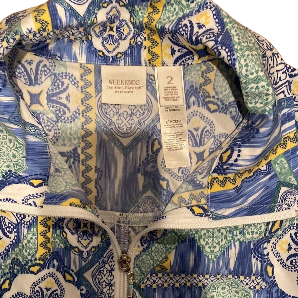Chicos Jacket size 2 - Picture 2 of 4